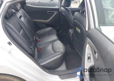 2013 Hyundai Elantra Limited z USA, uszkodzony, nr VIN KMHDH4AEXDU008225